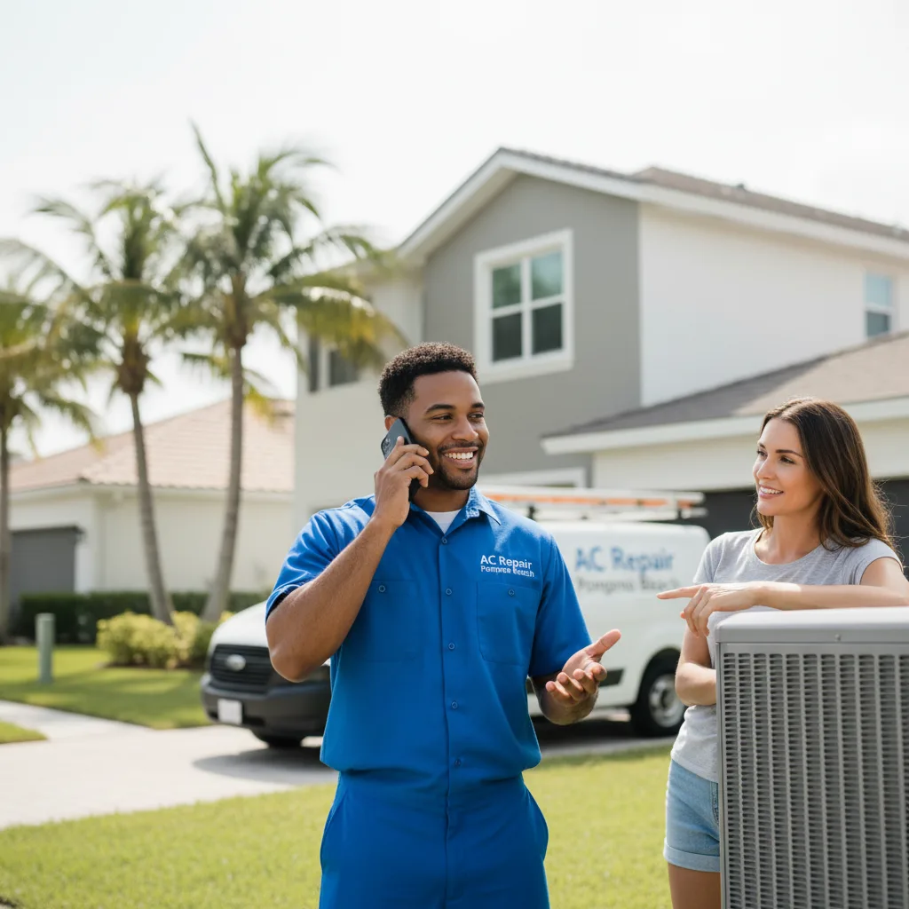 AC Repair Pompano Beach customer support in Palmetto